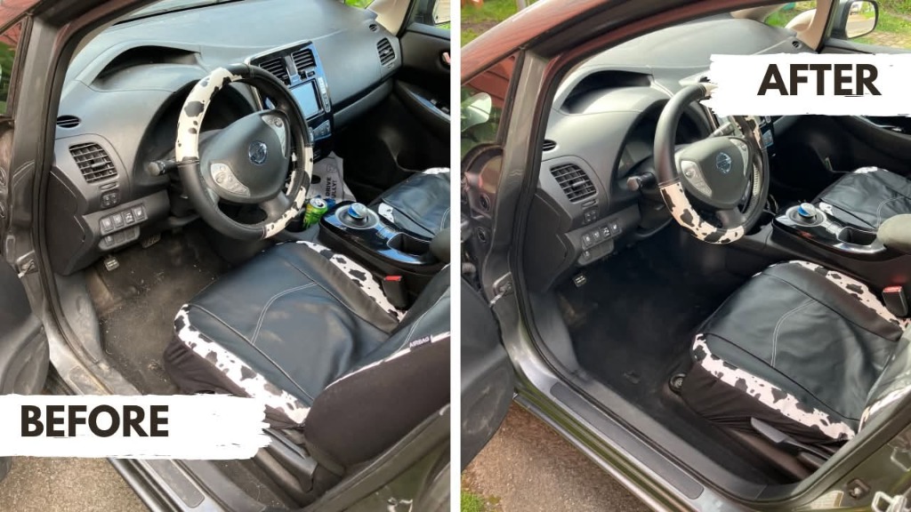 Zack's Auto Detailing - Front Cockpit & Center Console Transformation
